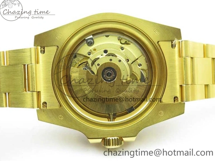 MiroTime 0522 TopPick Submariner 116610 LB ROF Best Edition YG Wrapped Blue Dial on YG Wrapped Bracelet A 2910